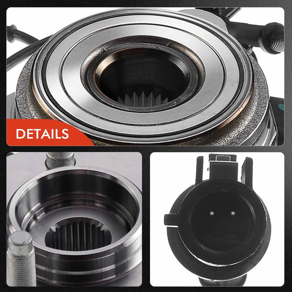 7pcs Rack & Pinion Hub Bearing Tie Rod End Kit for Ford Explorer