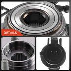 7pcs Rack & Pinion Hub Bearing Tie Rod End Kit for Ford Explorer