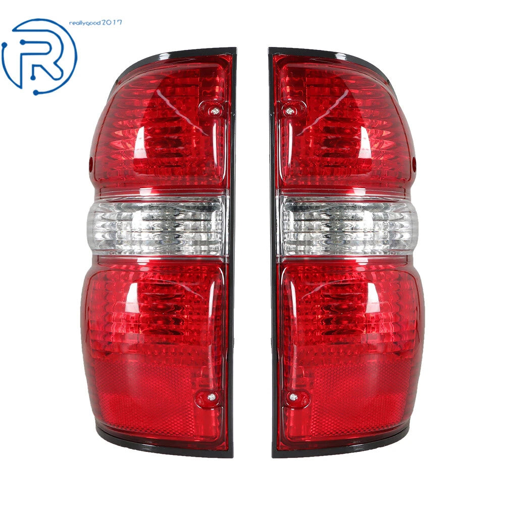 Red Smoked Tail Lights for Toyota Tacoma (2001-2004)