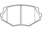 Front Brake Pad Set for Mazda Miata (1994–1997, 1999–2005) KT223TZ
