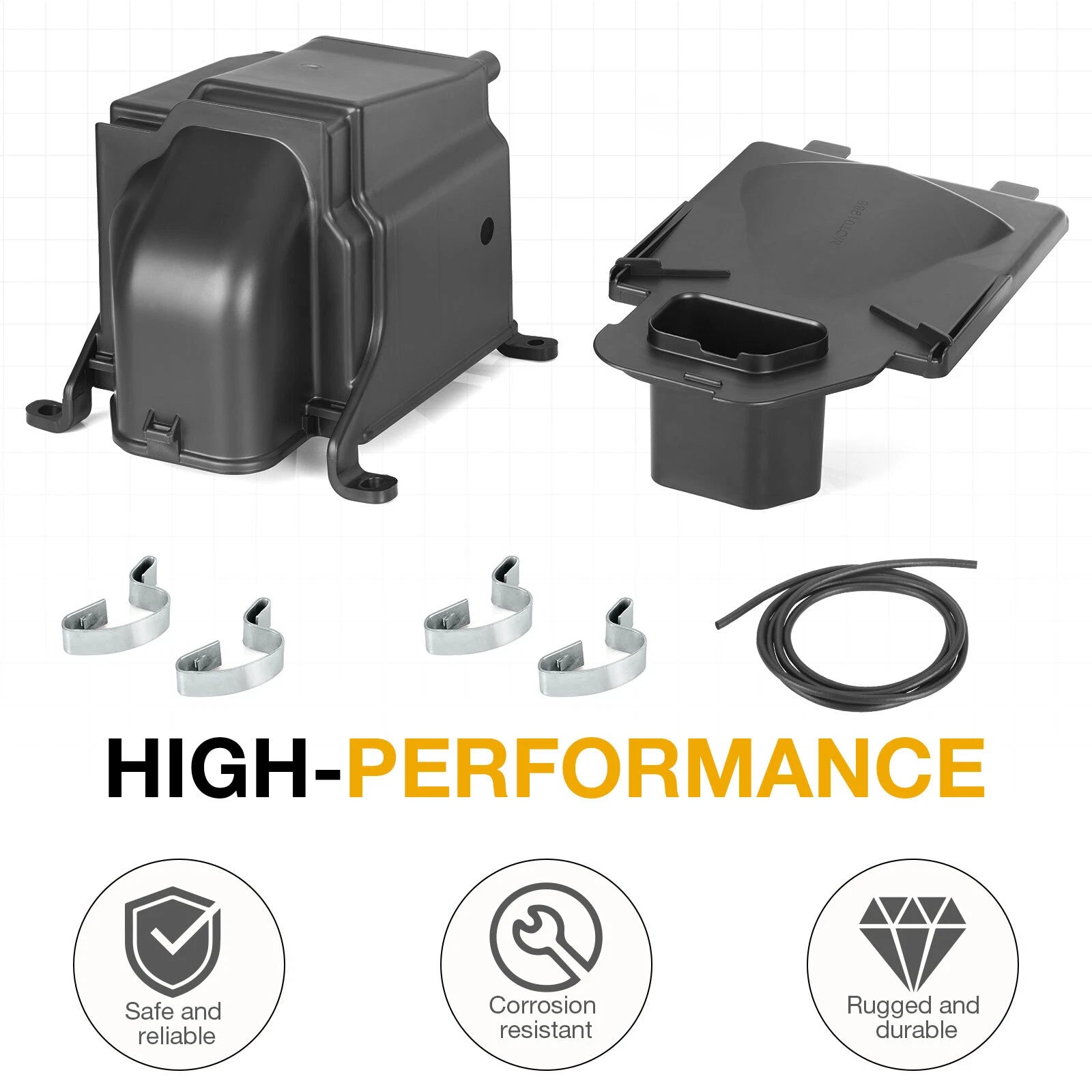 Airbox Kit for Yamaha YFZ450 (2004–2013) - Carb Filter Cage Case