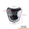 LED Headlight for KTM 300 EXC XC-W 350 450 500 EXC-F 690 Enduro R