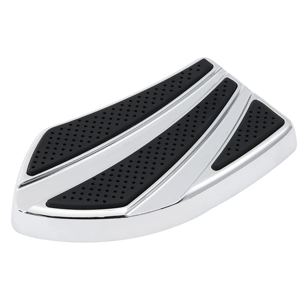 Chrome Large Brake Pedal Pad for Harley Touring Street Electra Glide (1980–2023)