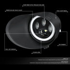 Paw Print Projector LED Fog Light Lamps for Tacoma Tundra (2005–2013)