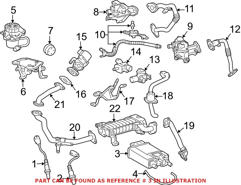 Genuine OEM Fuel Evaporative Canister 7774035520 for Lexus GX460 (2010–2020)