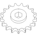 17 Tooth Sprocket for AH215495 (Row Unit, 80 Chain)