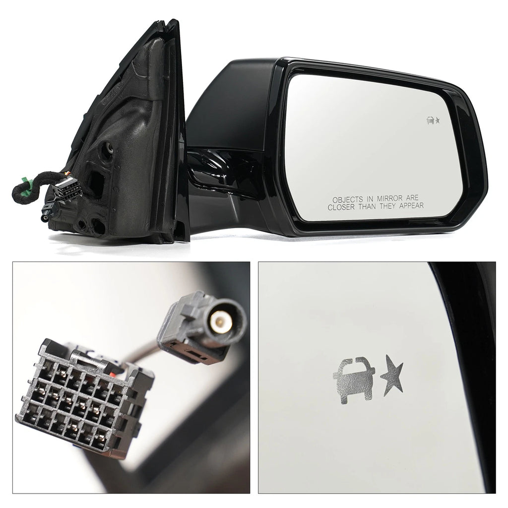Side Mirror with Turn Signal & Camera for Chevy Traverse (2020–2021) 8 Pin