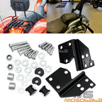 Detachable Sissy Bar Docking Mount for Harley Touring Glide King (1997-2008)