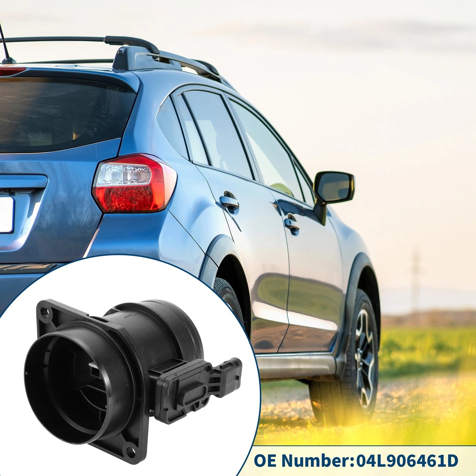 Mass Air Flow Sensor Assembly No.04L906461D for Audi A1 A3 A4 A5 A7 Q2 (2010–2023)