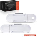 2X Front White Exterior Door Handle for Ford Explorer (2002–2010)