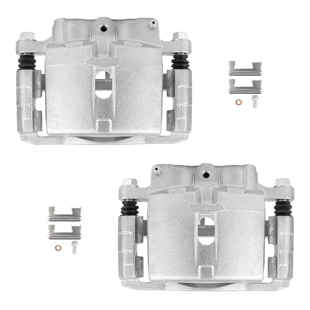 Set of 2 Silver Brake Calipers for Cadillac Escalade (2002–2006)