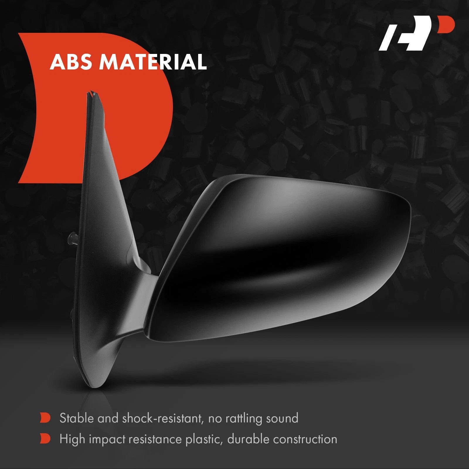 Manual Adjust Side Mirror with Manual Folding for Toyota (2005-2011)