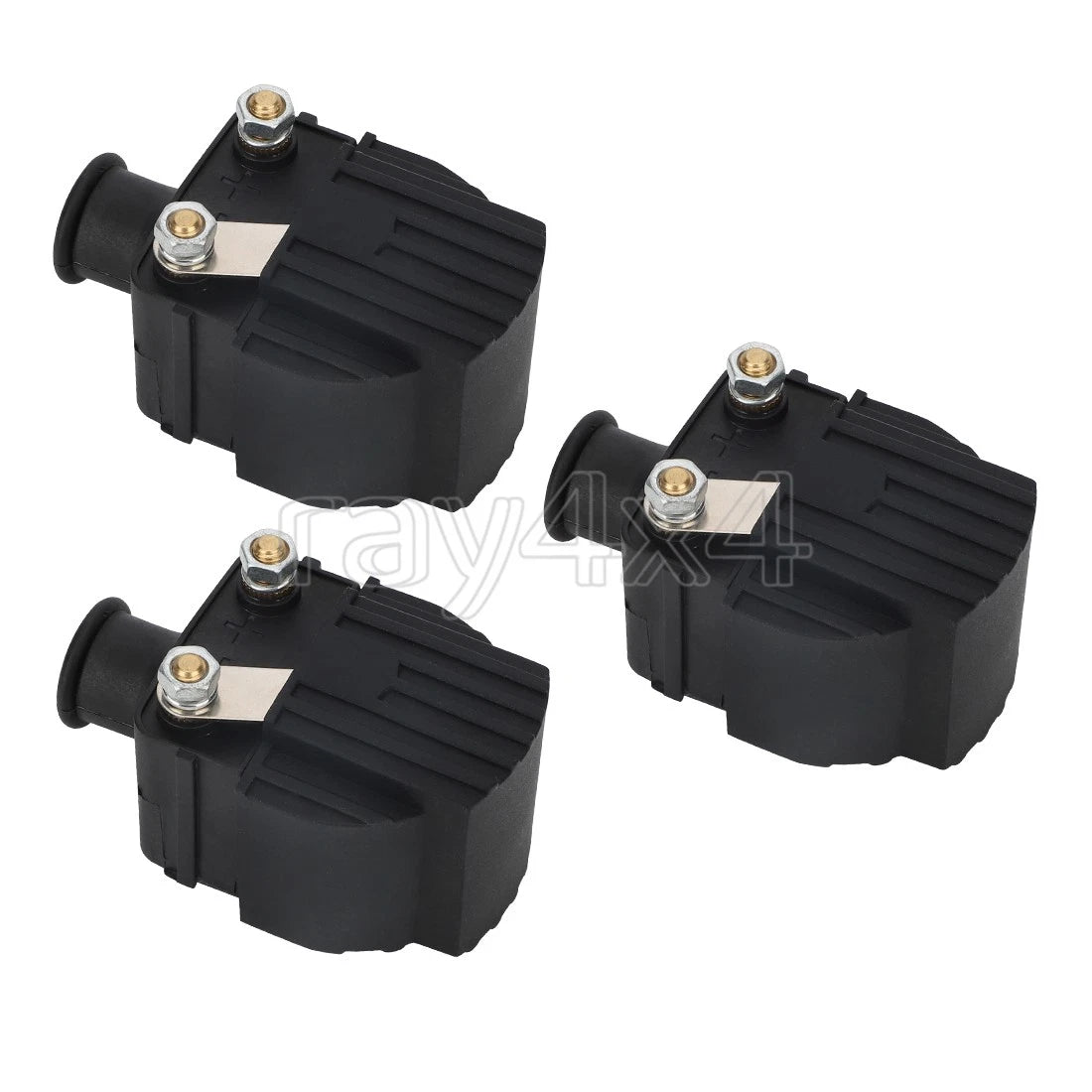 3X Ignition Coil for Mercury Mariner 25HP (1990–2006) 339-7370A13 339-832757A4