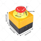 Emergency Stop Push Button Switch 1NO 1NC for AU