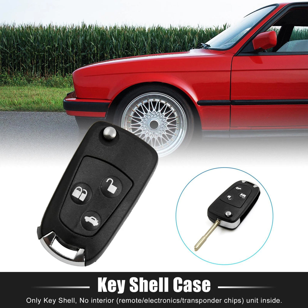 Key Fob Shell Case for Ford Mondeo Fiesta Focus (2000–2023)