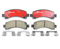 Set of 4 Brembo Rear Ceramic Slotted Brake Pads for Chevy Express 2500 GMC Savana 3500