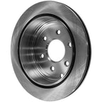 Set of 2 Front & Rear Brake Disc Rotors for Nissan Frontier, Suzuki Equator