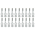 Set of 20 SJ Hooks for Cargo Control Rubber Rope Shock Cord RRH-100
