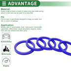 Set of 5 Oil Seal Rotary Shaft Seal 80x95x10mm High Pressure for Various Models