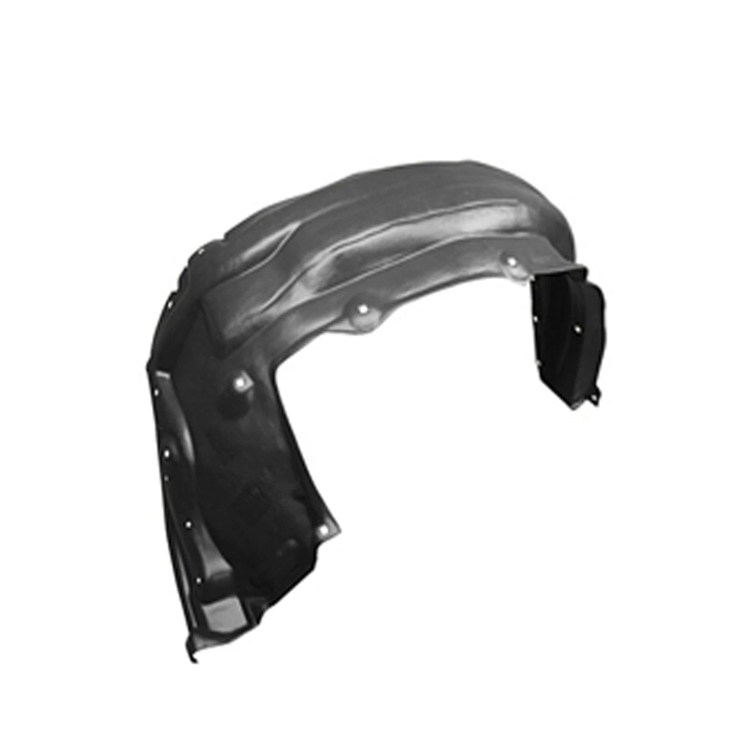 Replacement Front Passenger Side Rearward Fender Liner for Ford (2000–2003)