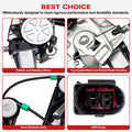 Front Left Power Window Regulator Assembly W/Motor for Lincoln LS (2000–2002)
