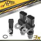2Pcs Camshaft Crankshaft Position Sensor for Jeep Commander (2006–2010)