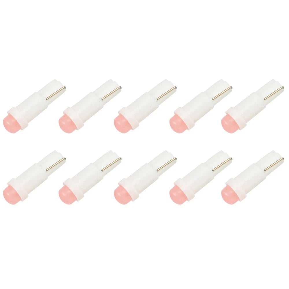 10x T5 LED Bulbs for Instrument Cluster Panel Gauge (17 57 37 73 74)