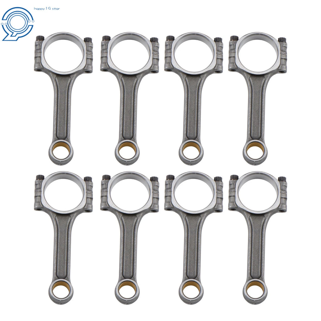 I-Beam Connecting Rods for Chevy SBC 350 (5.700" Length, 2.100" Pin)