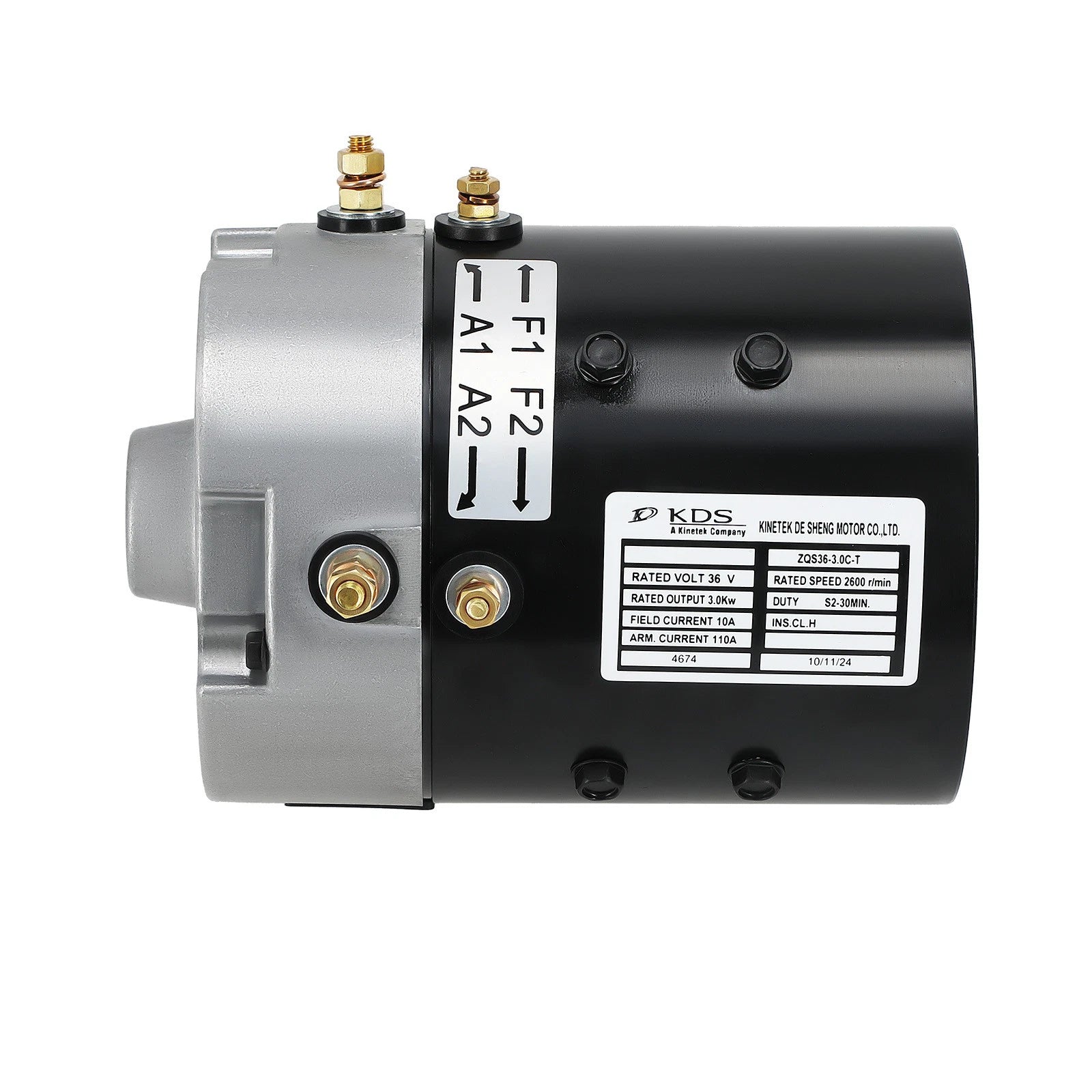 36V DC Motor for EZGO TXT (2000–2010) 73124-G01 73445-G02 19 Spline