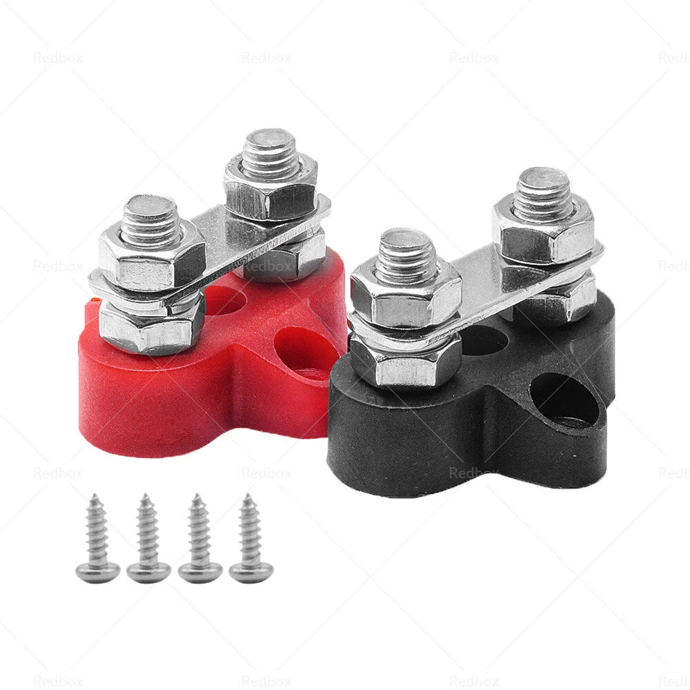 Bus Bar Terminal Blocks M8 Positive Power Distribution Studs for