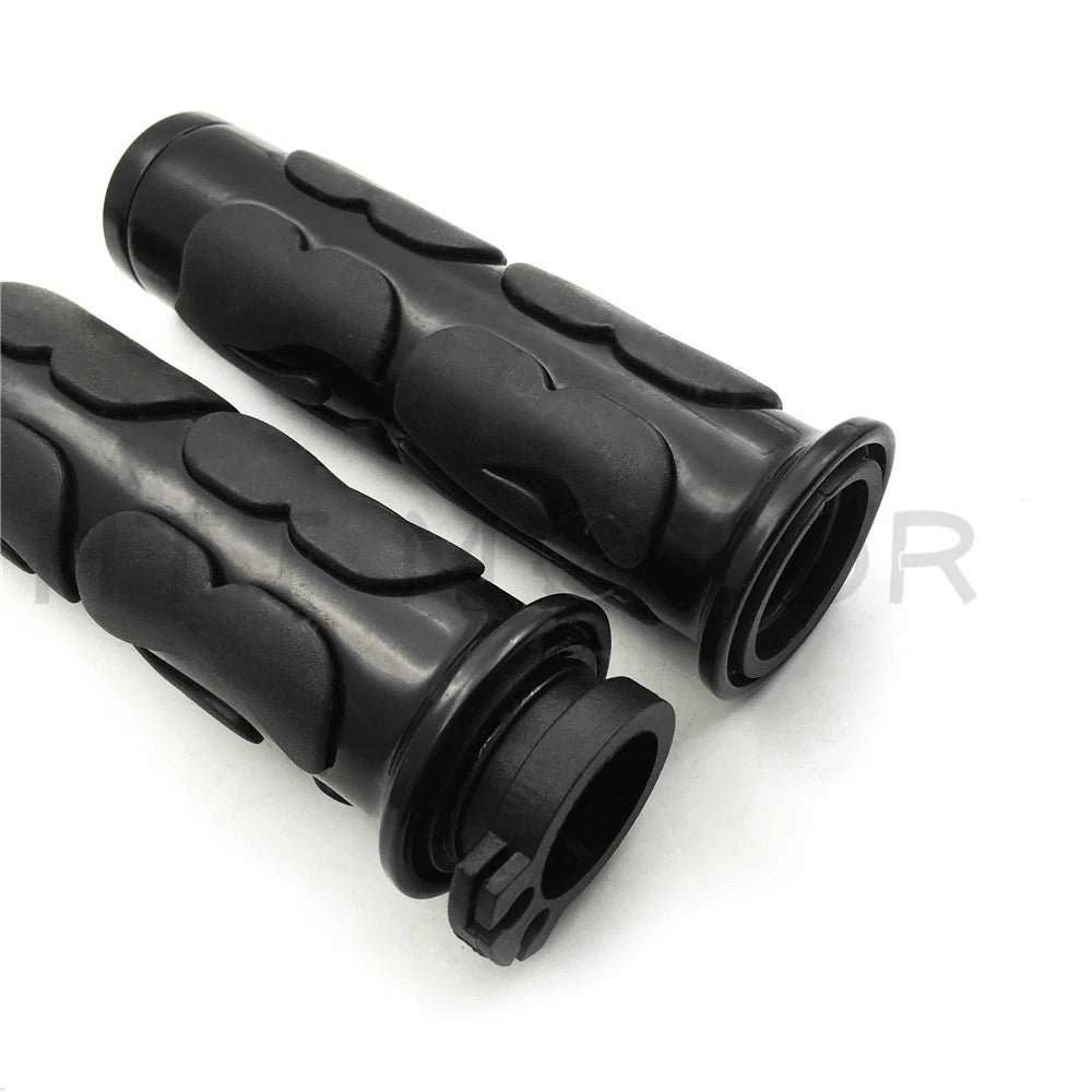 Black Flame Hand Grips 1" 25mm for Kawasaki Drifter 1500/Nomad 1500 (All)