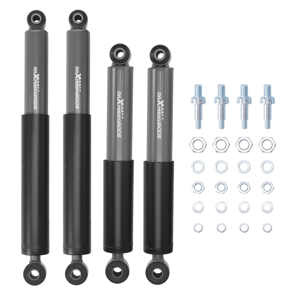 Shocks Kit for Chevy GMC C10 (1973-1987) 2-5" Front & 4-7" Rear Drop