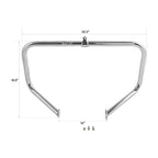 Chrome Engine Guard Crash Bar for Harley Touring (1997–2024)
