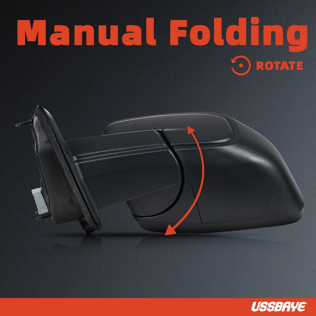 Side Mirror for Ford Maverick (2022–2024) Manual Fold Textured Left 0 Pin