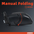 Side Mirror for Ford Maverick (2022–2024) Manual Fold Textured Left 0 Pin