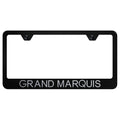Black License Plate Frame - Officially Licensed for Mercury Grand Marquis