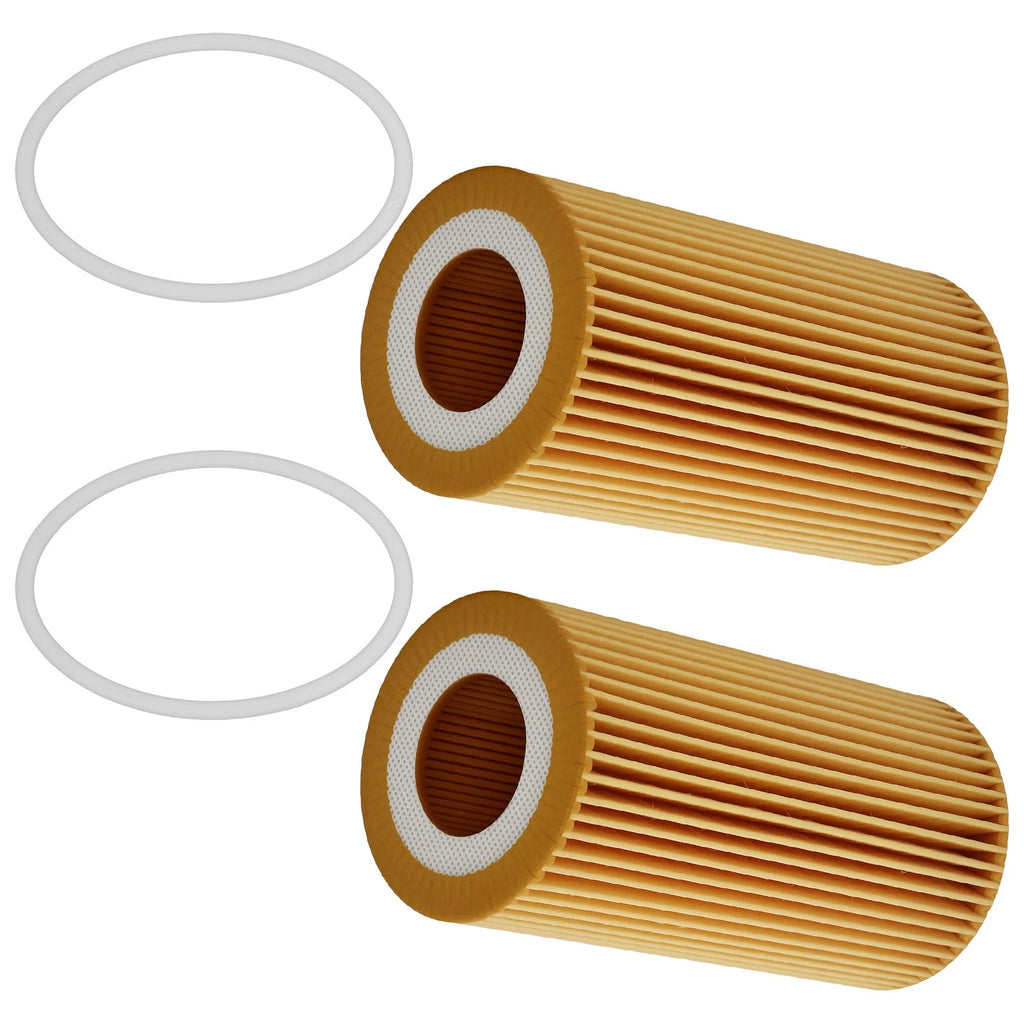 2X Oil Filter 22432305 for Volvo S60 V60 XC60 (2012–2016)