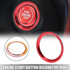 Engine Start Button Decorative Ring for Audi A4L A6L Q5 A5 A7 (2010–2023)