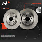 Front Disc Brake Rotors for Ford Mustang (2011-2014)