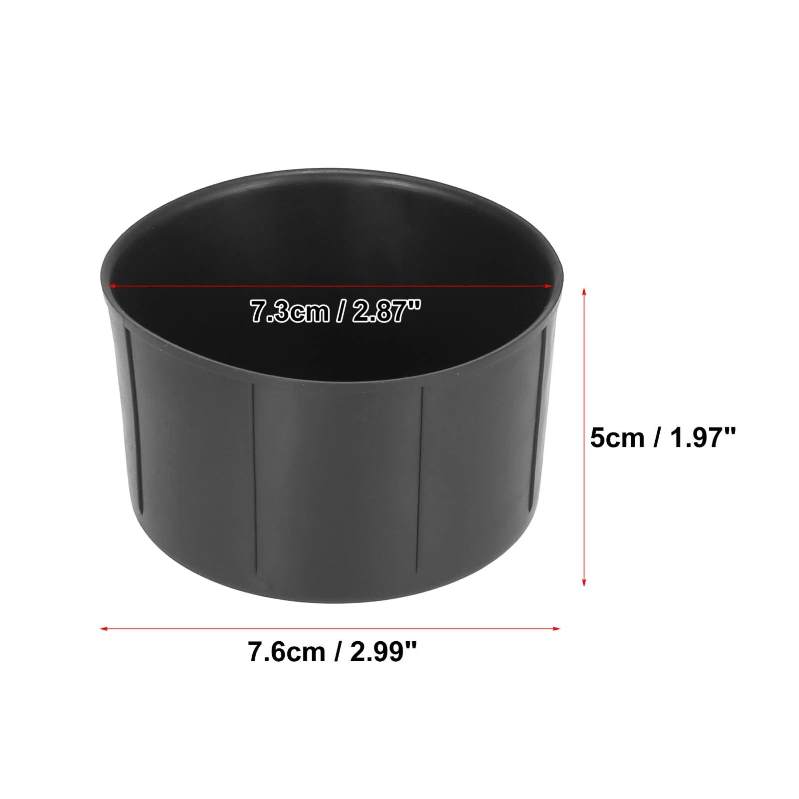 Center Console Cup Holder Black 1EB17DX9AB for Dodge Ram 1500 2500 3500 (2019–2023)