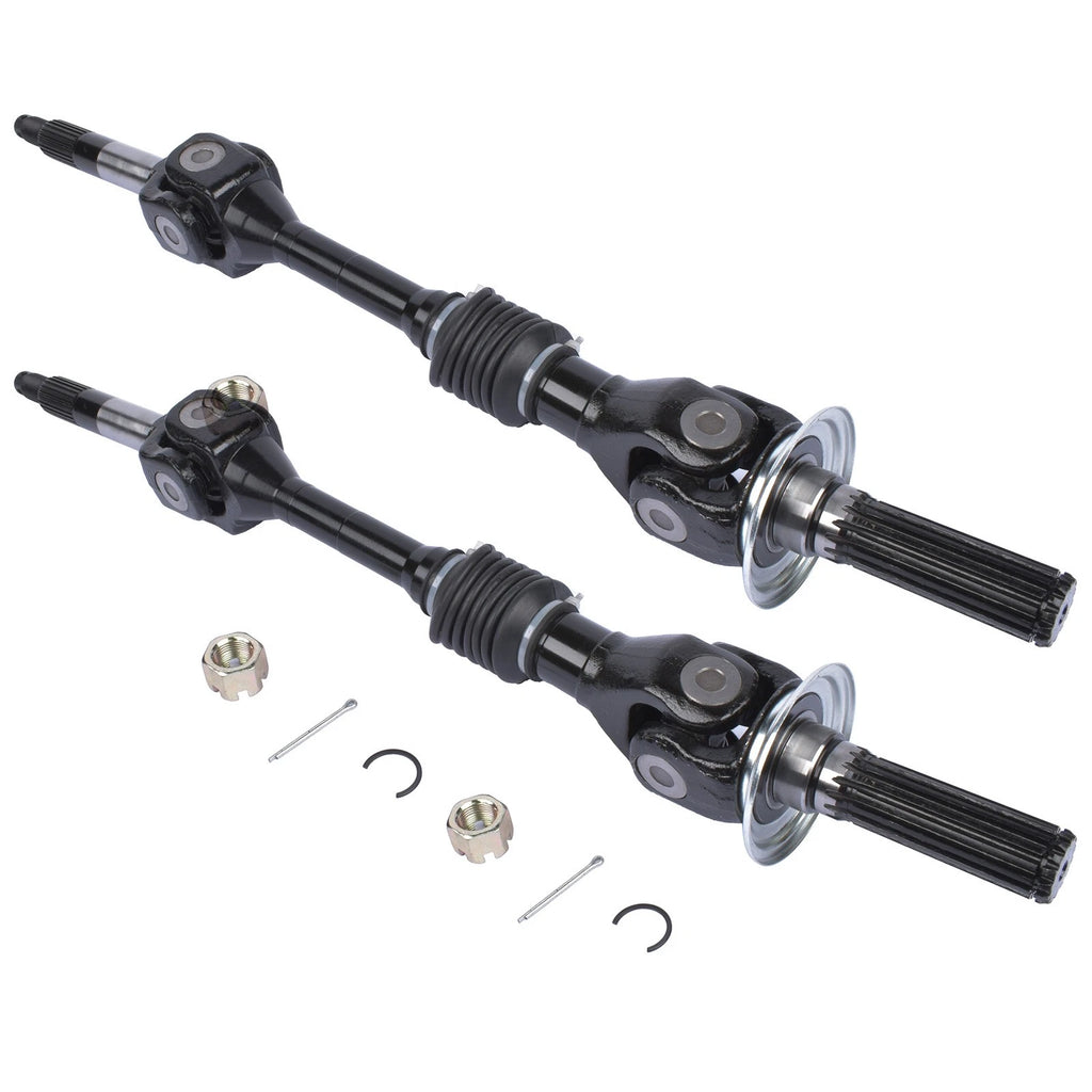 Pair Complete Rear Axle for Kawasaki Mule 2510 3000 3010 4000 4010