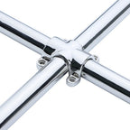 316 SS Marine Handrail Cross Clamp Supports for 1in Tube Diameter (N/A)