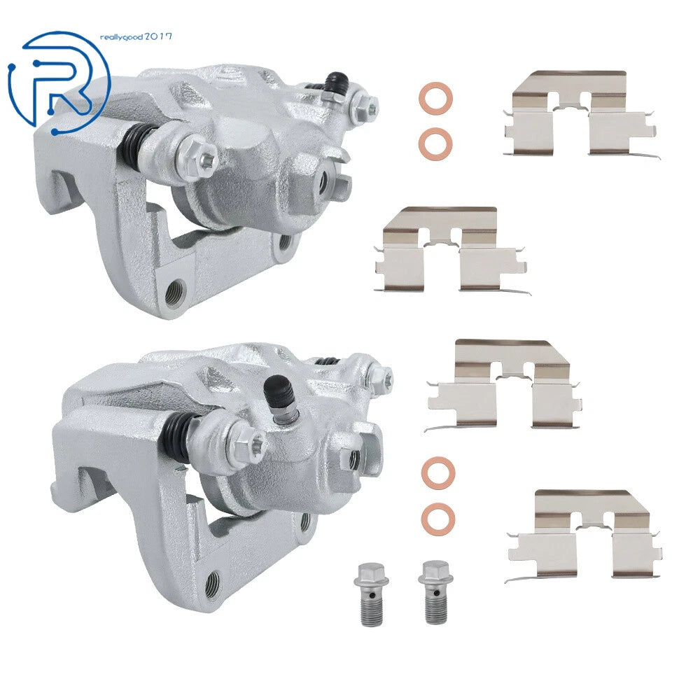 2X Rear Disc Brake Caliper with Bracket for Honda Ridgeline (2006–2014)