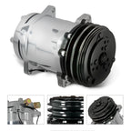 AC Compressor for Sanden 508 (12V) - 2-Groove Pulley 110mm HC5001C