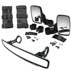 Side Rear View Mirrors for Yamaha Rhino Viking Wolverine YXZ