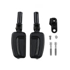 Rear Passenger Footpegs for Harley Softail Slim FLSS (2012–2017) Black