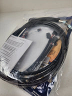 Magnum Black Pearl Front Mid Brake Line for Harley (1741-4062)