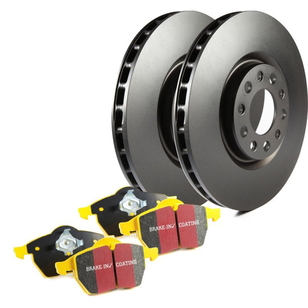 2X Brake Disc and Pad Kit for Acura RLX TLX (2015–2017)