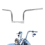 1 1/4" Ape Hanger Handlebars for Harley FLST Sportster XL (Fits 10" Rise)