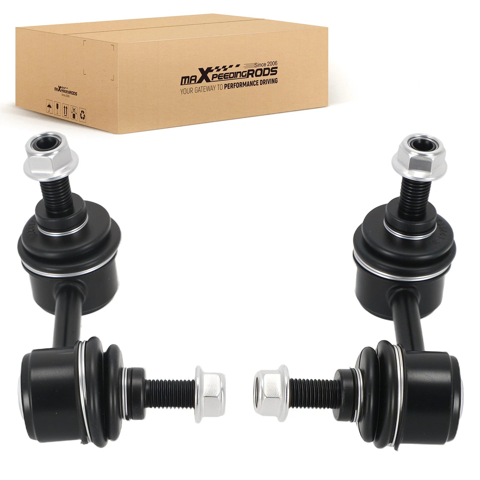 2pc Front Sway Bar End Links for Acura CSX (2006–2011)
